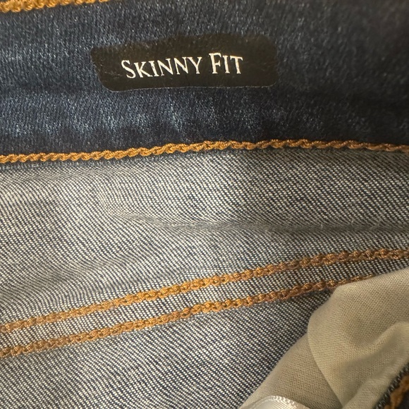 Judy Blue Leopard Patch High Rise Distressed Skinny Raw Hem Jeans Size 9 / 29 - Picture 9 of 11